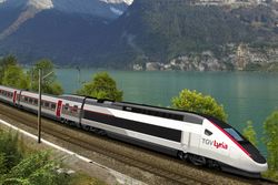 Treinta aos del Pars-Lausana a bordo del TGV Lyria